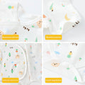 Caricature simple Imprimer Été Bébé Rompers Vêtements filles