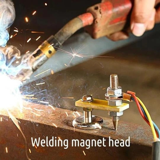 Solide joint de machine à souder magnétique