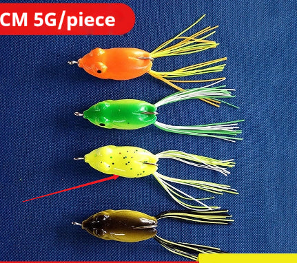 5g Lure de pêche spécifique au poisson noir
