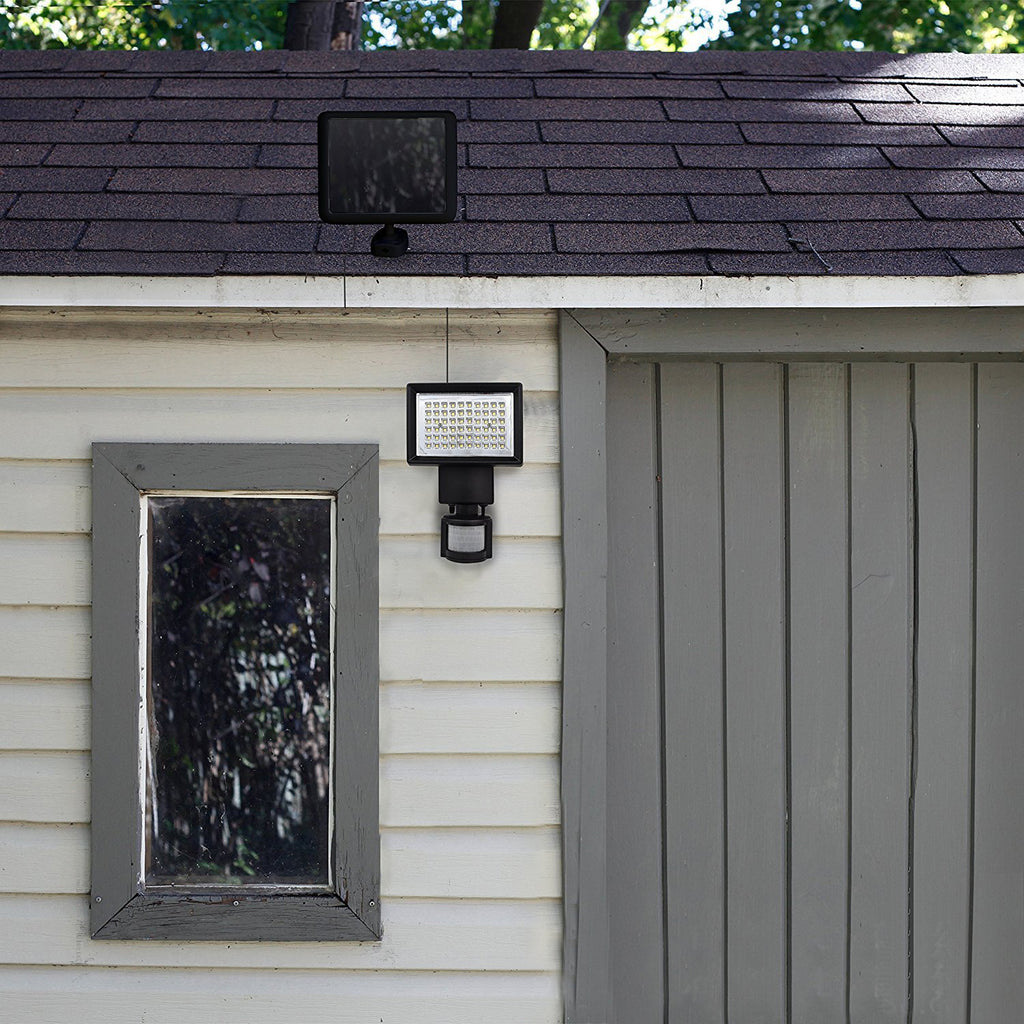 Lampe solaire à détecteur de corps infrarouge