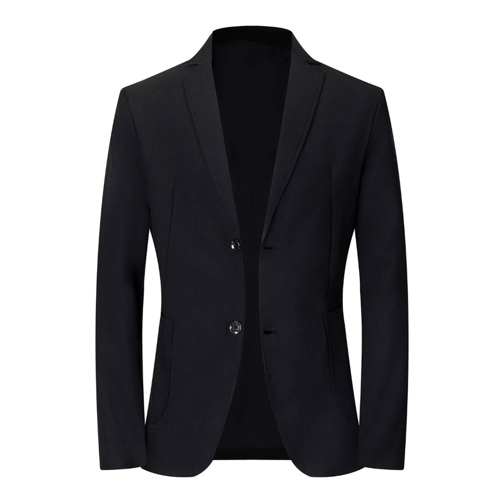 Costume mince en couleur unie
