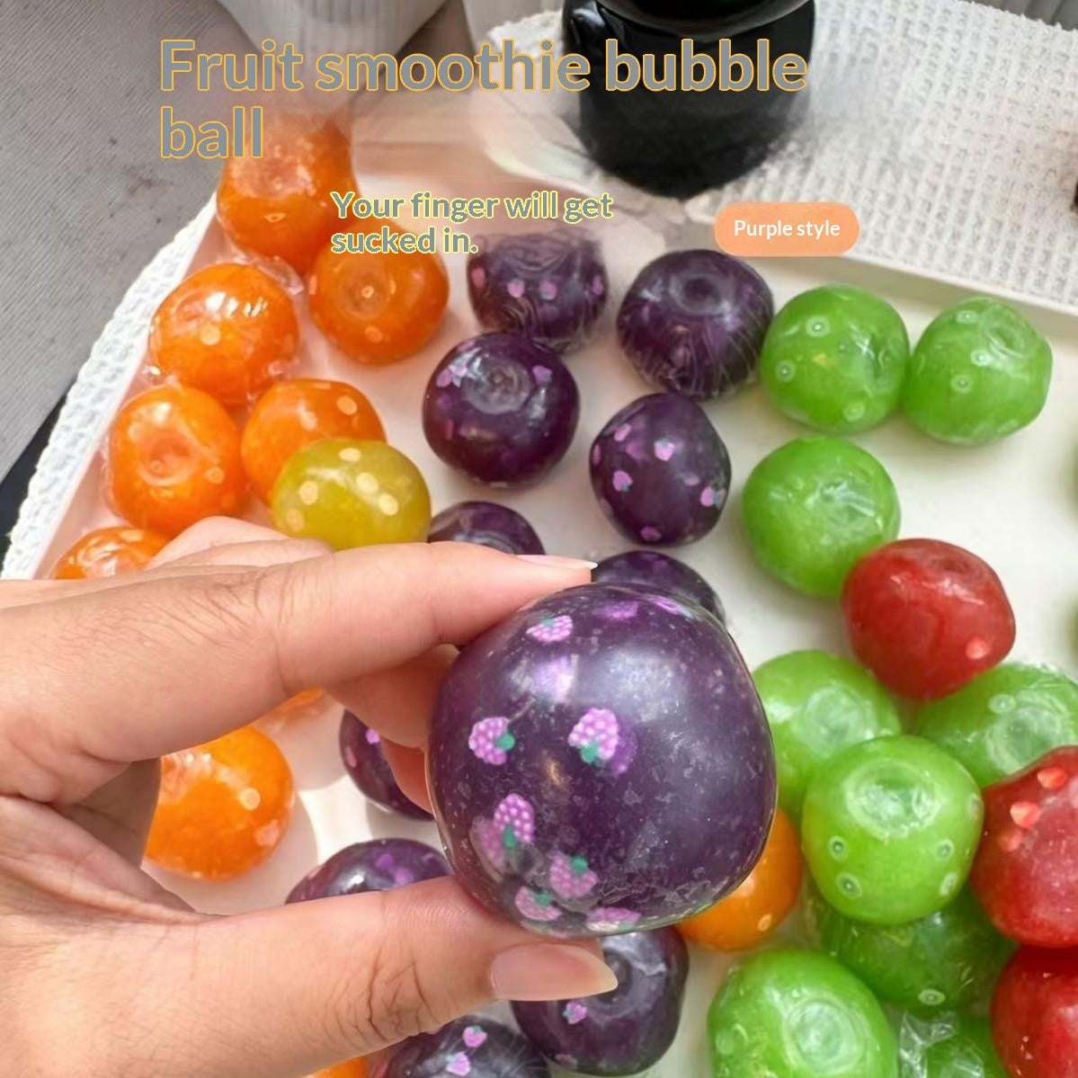 Jouet de boule à smoothie de fruits