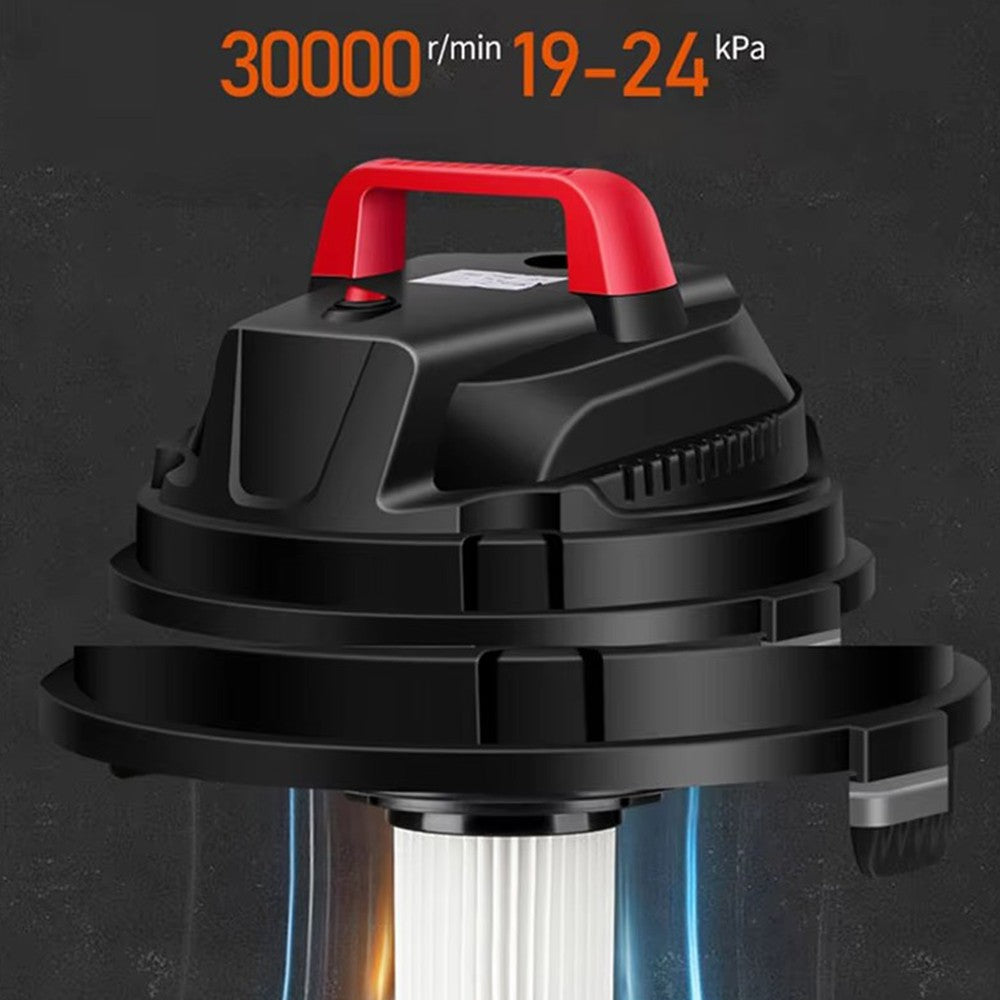 2000W Nettoyeur à vide humide et sans sac sec Cylindre 20L puissant nettoyage compact