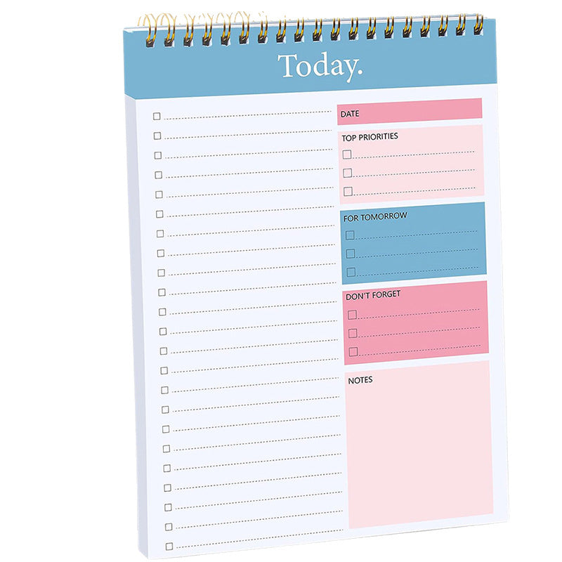 Utilisez un carnet de notes à feuillets mobiles pour la planification hebdomadaire et mensuelle avec un design minimaliste