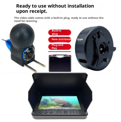 Fish Finder High-Definition Underwater Camera Visible Fishing Probe Model