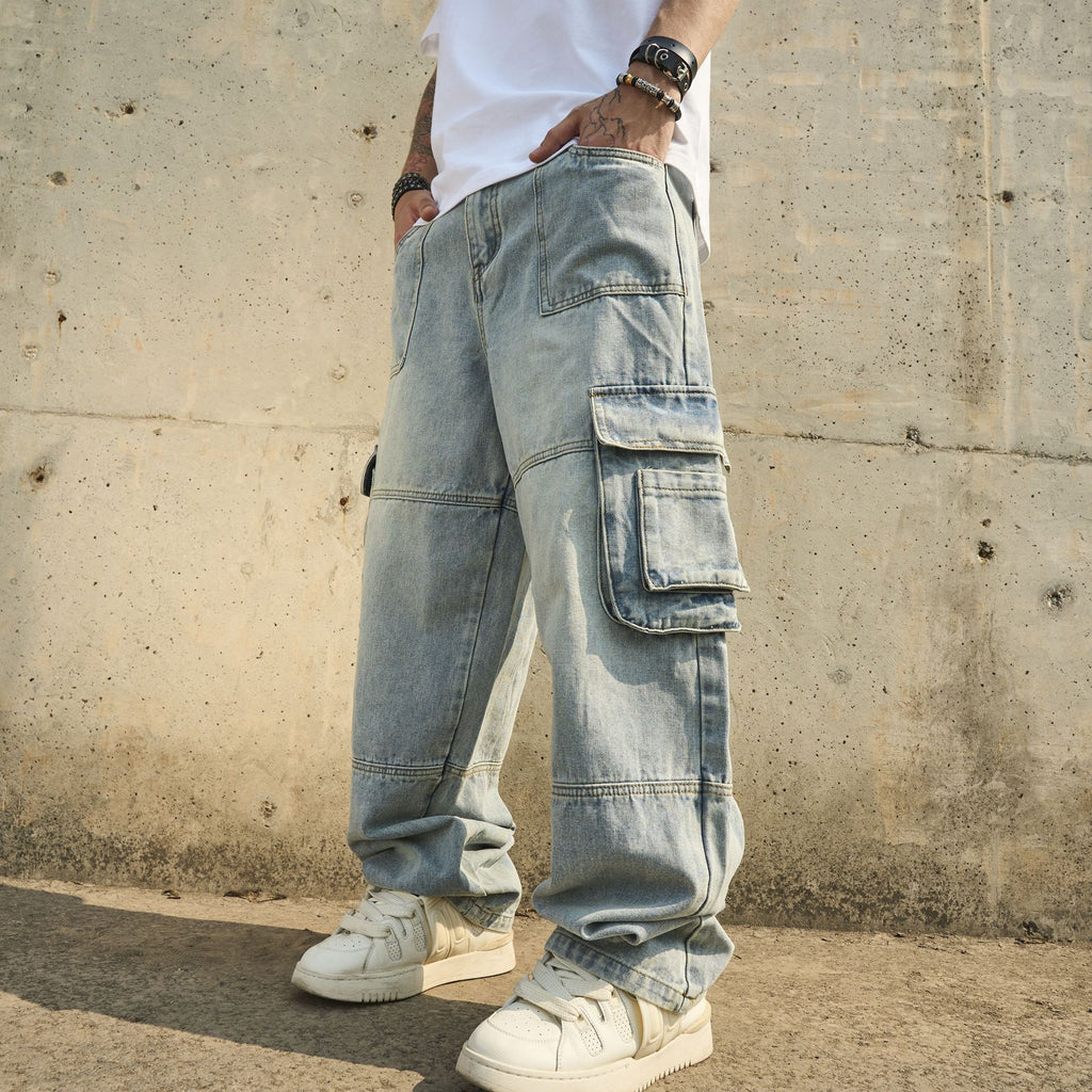 Jeans décontractés à la mode, style américain