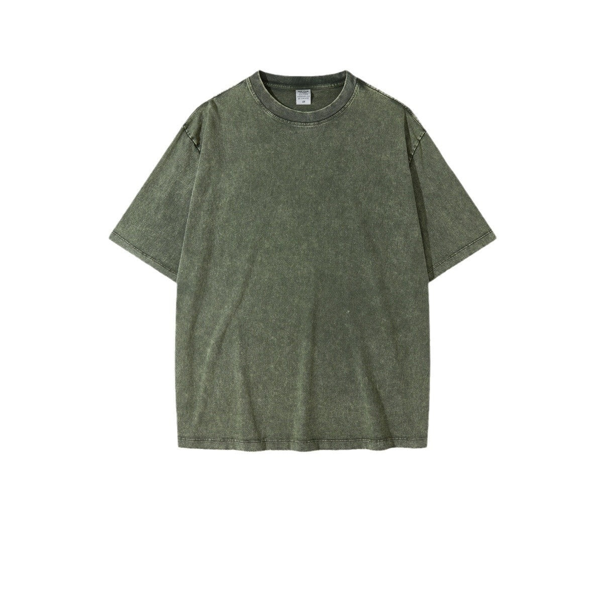 T-shirt pour enfants Batik manches courtes à col rond lavé