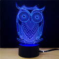 Lumière visuelle stéréo LED lumière de nuit colorée Saint Valentin