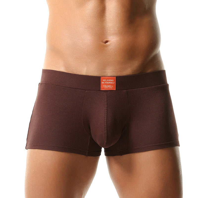 Style Boxer Slip Confortable Mid-to-high Waist Solid Color Minimalist Design
