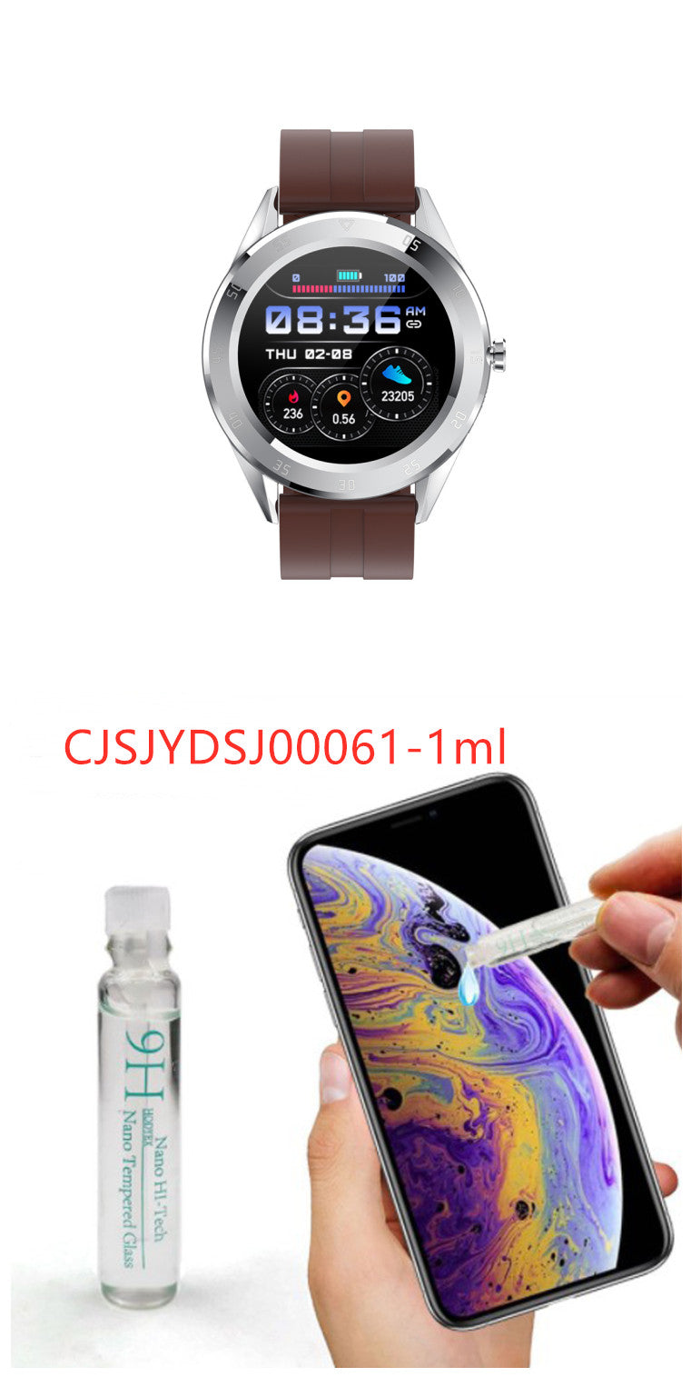 Pedomètre de rappel d'information montre