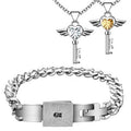 Ensemble de collier de bracelet de verrouillage concentrique