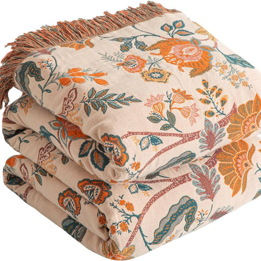 Cotton Bohème style serviette couverture Nap couverture