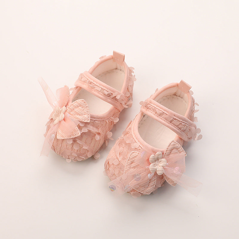 Bébé Princesse Chaussures Non-dérapant Soft Bottom