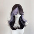 Femme Long Wig Summer Style mince avec Ombre Highlights
