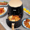 6L Air Fryer Grande capacité écran tactile numérique Mulitifonction huile cuisine gratuite