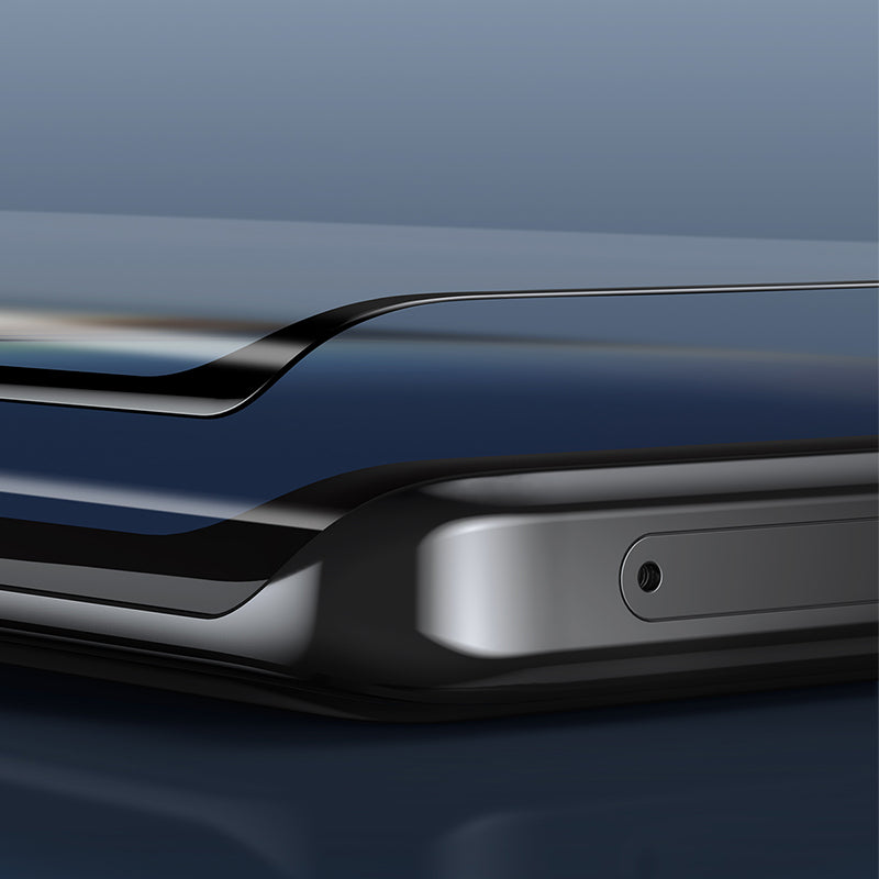 Full Screen Curved Full Rubber Tempered Film Edition Single Pack Noir