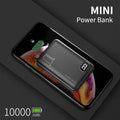 10000mAh banque de puissance d'affichage numérique deux USB