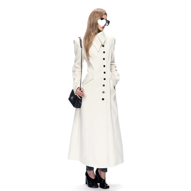Manteau de style britannique Hepburn pour femmes