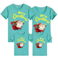 T-shirt à manches courtes parent-enfant