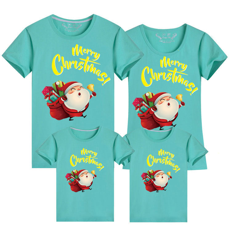 T-shirt à manches courtes parent-enfant