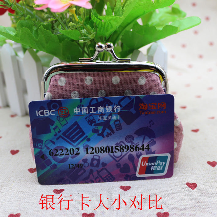 Linge de maison points zéro sac à main sac à monnaie enfants portefeuille créatif Taobao petit cadeau en gros