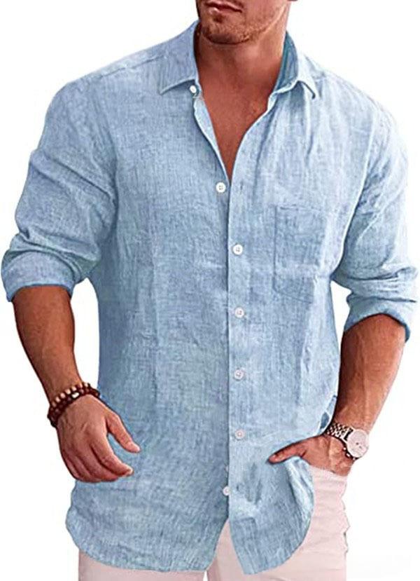 Linge de maison longue manches manches manches longues chemise casual