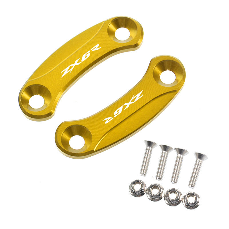 Moto autour du rétroviseur miroir de modification miroir Code décoratif Couverture