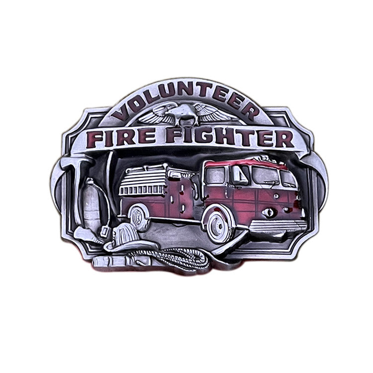 Boucle de ceinture d'échelle aérienne de camion d'incendie en alliage de zinc
