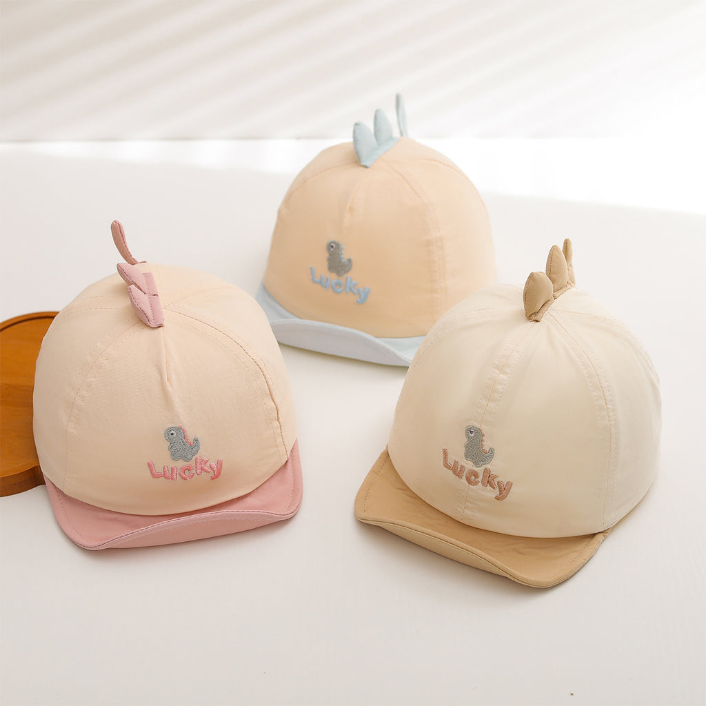 Bouchon de baseball de dinosaure brodé pour bébé - Bouchon de baseball de dinosaure 3D