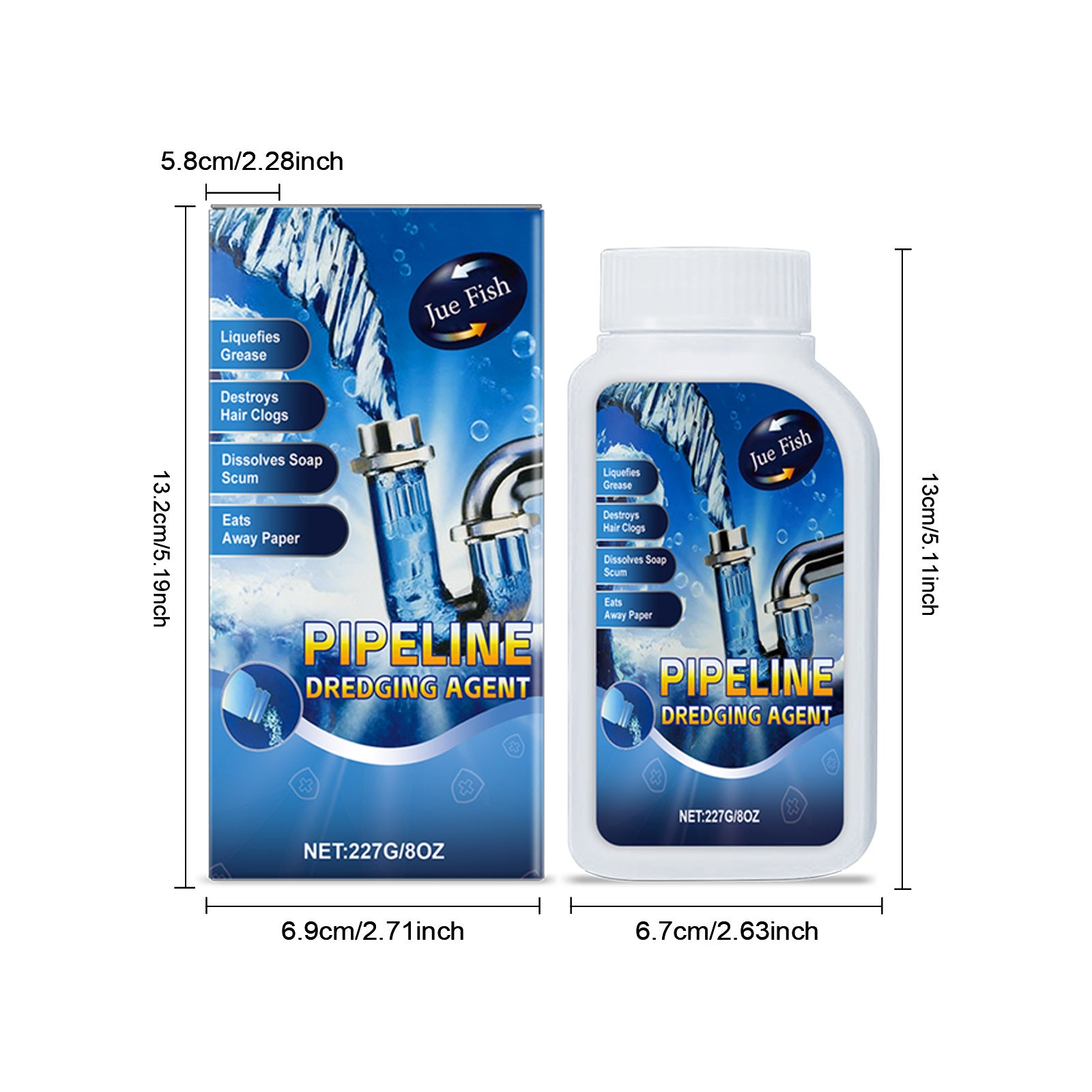 Déclencheur de pipeline 227g1bouteille