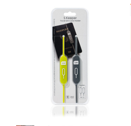 Slot de carte en silicone anti-perte portable