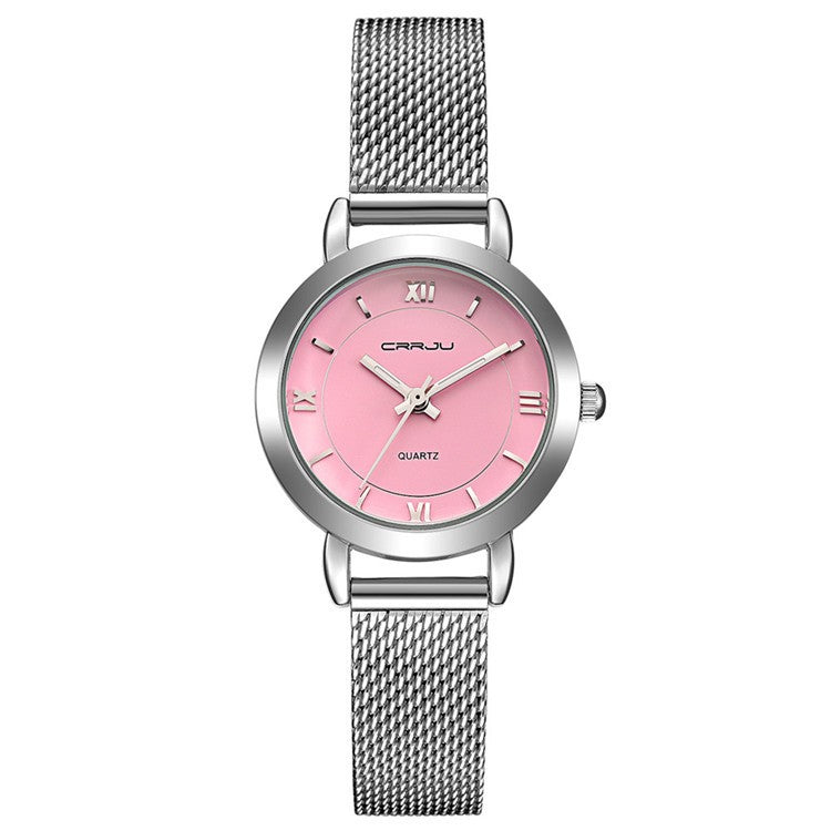 Montres pour femmes Petite ceinture en acier à quartz