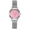 Montres pour femmes Petite ceinture en acier à quartz