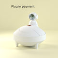 Astronaute Coucher de soleil Humidificateur 2 Mode de pulvérisation 360 degrés Tête tournante Astronaute Lumière
