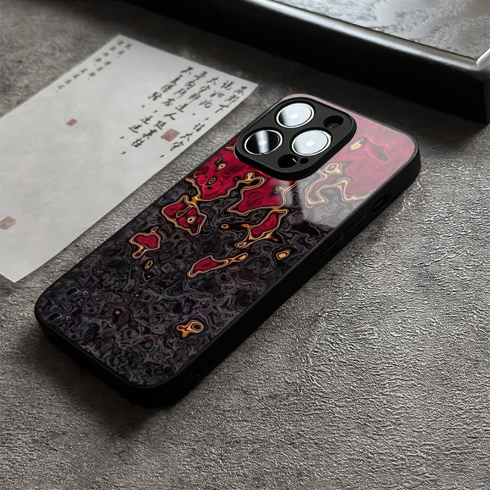 Boîtier de protection pour téléphone portable Niche Dark Lava