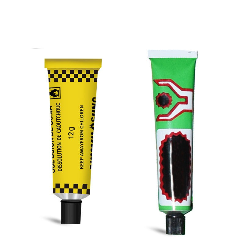 Colle pour réparer pneus de vélo intérieur voiture de batterie de tube