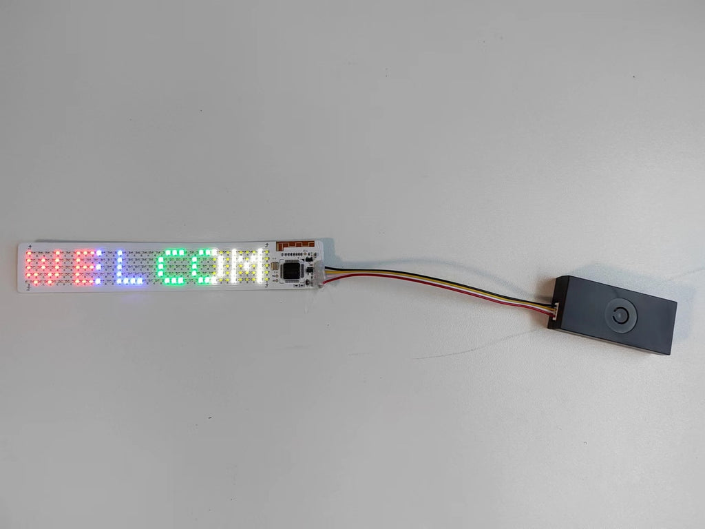 Affichage LED Bluetooth Silicone lumière de caractère
