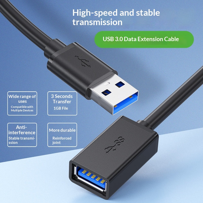 USB 3.0 Câble d'extension de données mâle à femelle