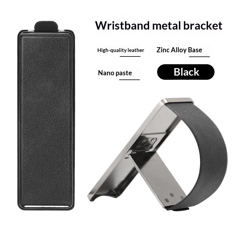 Porte-bracelet de téléphone avec dossier adhésif pliable pour l'utilisation du bureau