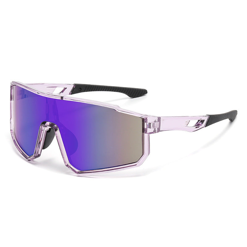Grande cadre Colorful Sports Lunettes de soleil anti-vent