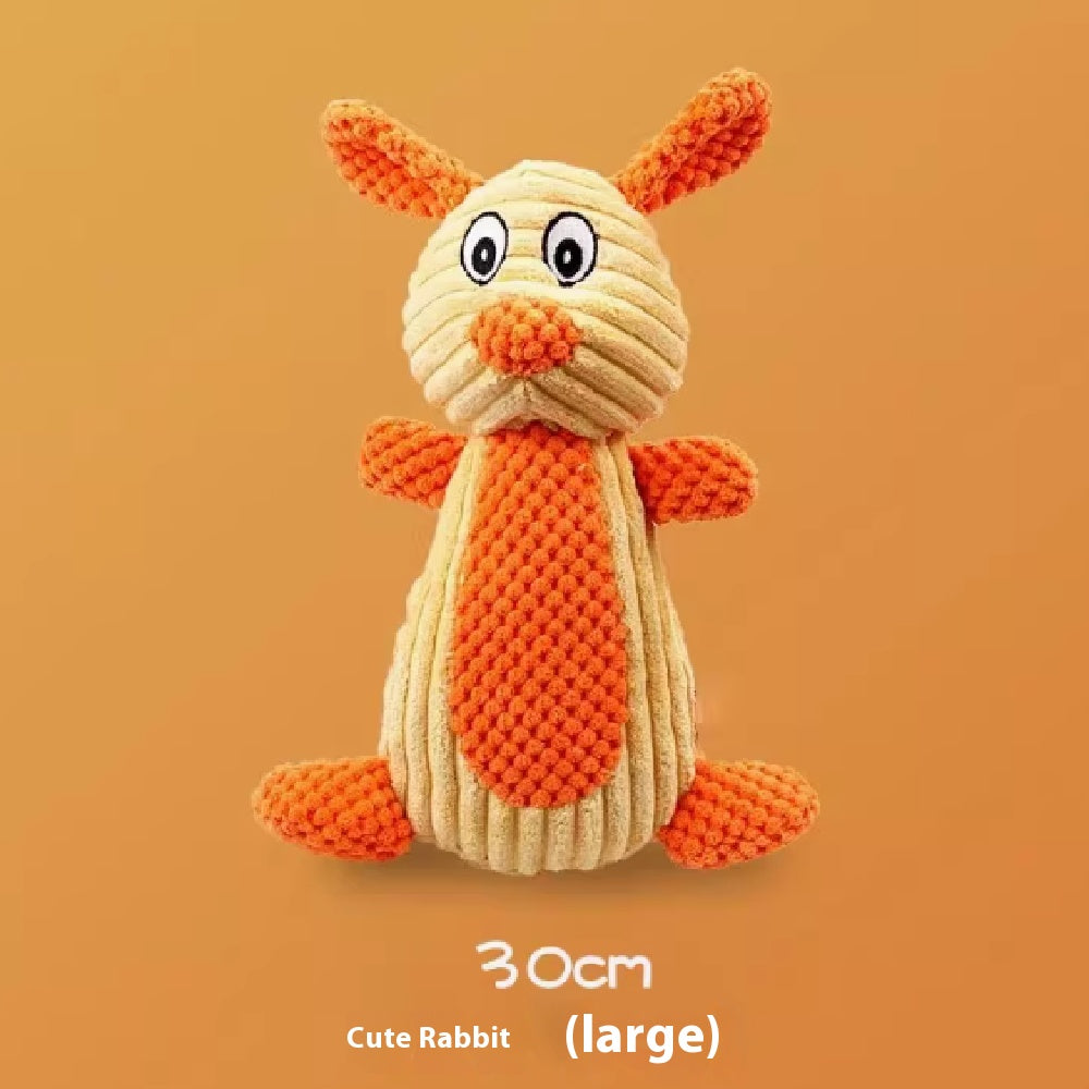 Jouets de chien faire le bruit peluche animaux râper leurs dents Bite résistant