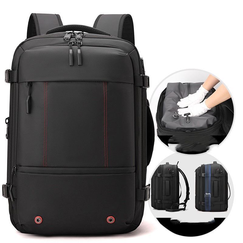 Ceinture pour homme Mot de passe Lock Business Sac à dos scalable