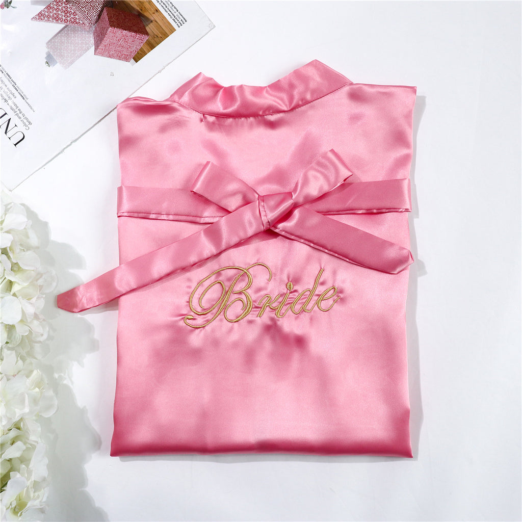 Pyjama de mariée Simulation Soie Chemise
