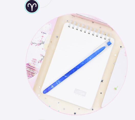 Stylo à gel à séchage rapide 12 constellations