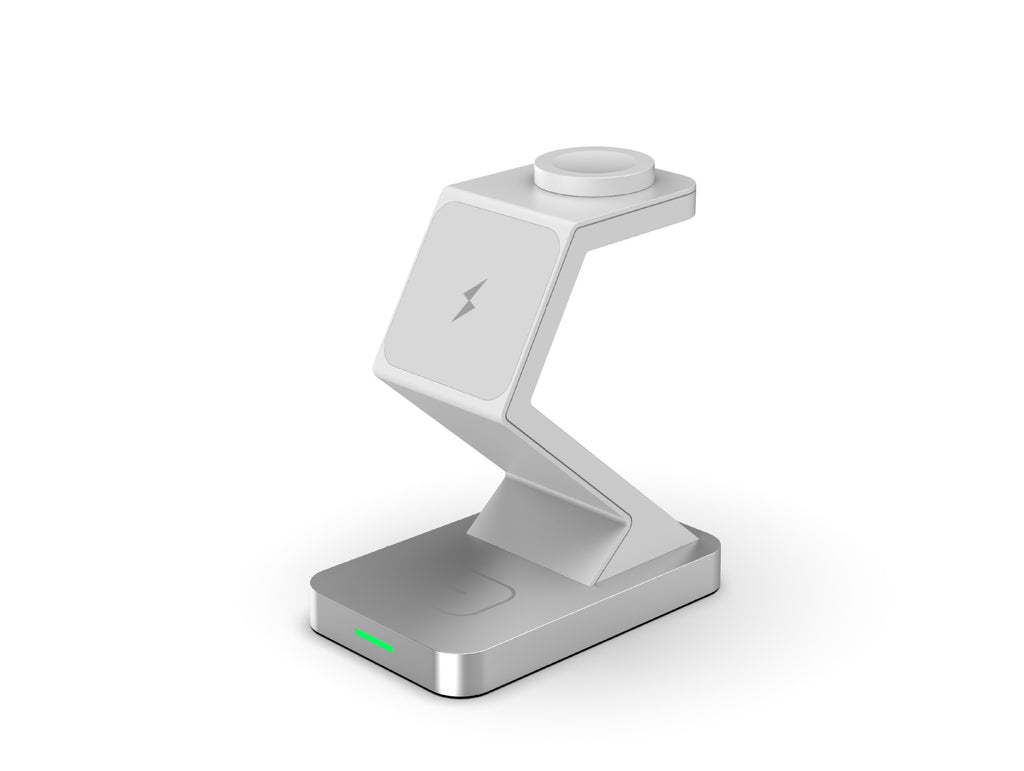 Support de téléphone de chargeur sans fil magnétique trois en un