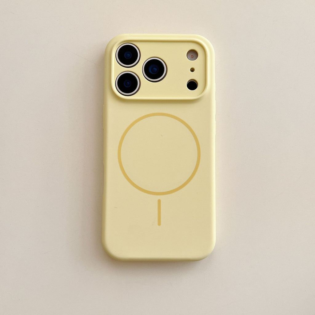 Precision Cut Silicone Magnetic Button Phone Case