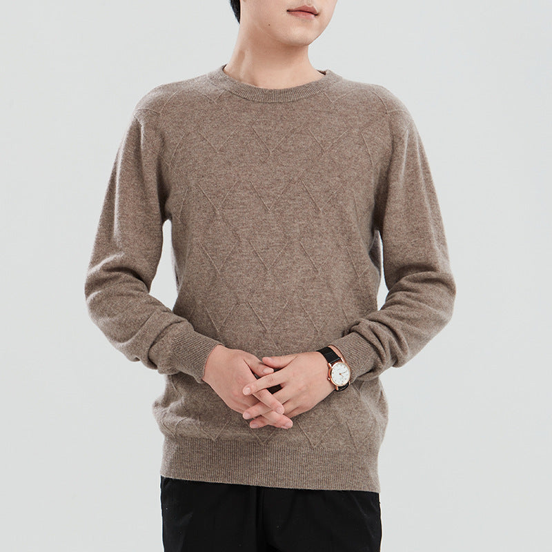 AutomneHiver Chandail de laine Hommes Pullover