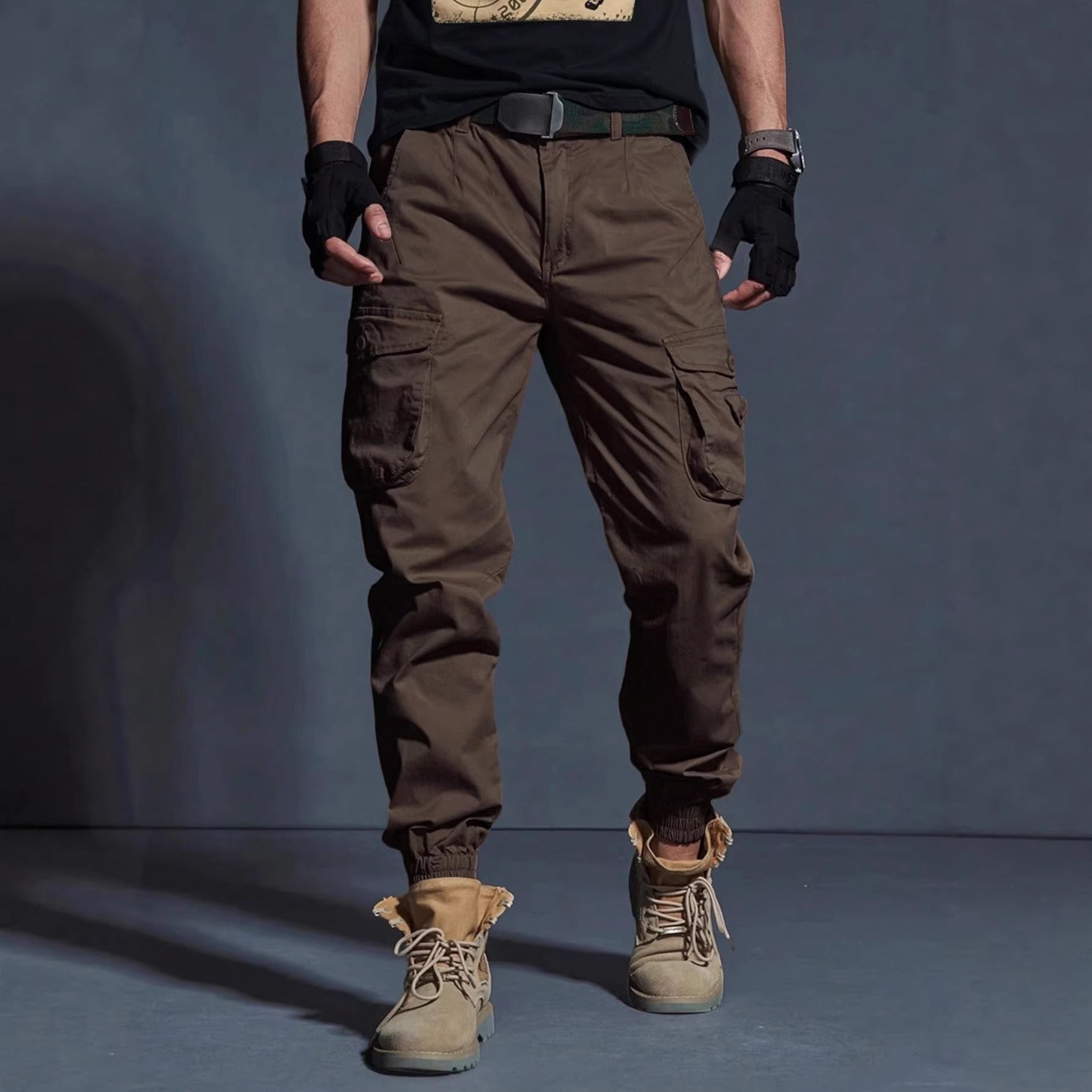 Pantalon casual sport en plein air de style américain pour hommes