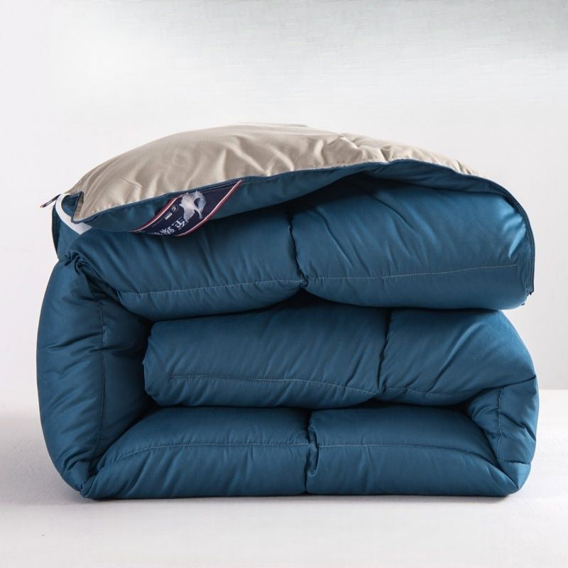 Blanc Goose Down Comforter Couette climatisée