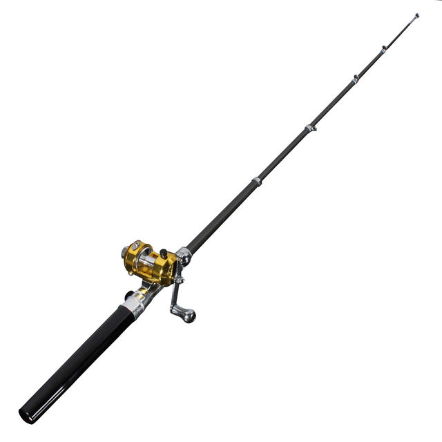 Mini poteau de pêche portable